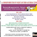 Event Bookworm Too 22 Sep