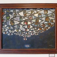 Witness, 1993, oil painting, 73 x 91 cm