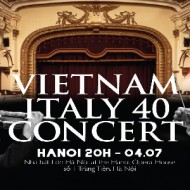 Vietnam Italy 40 Concert