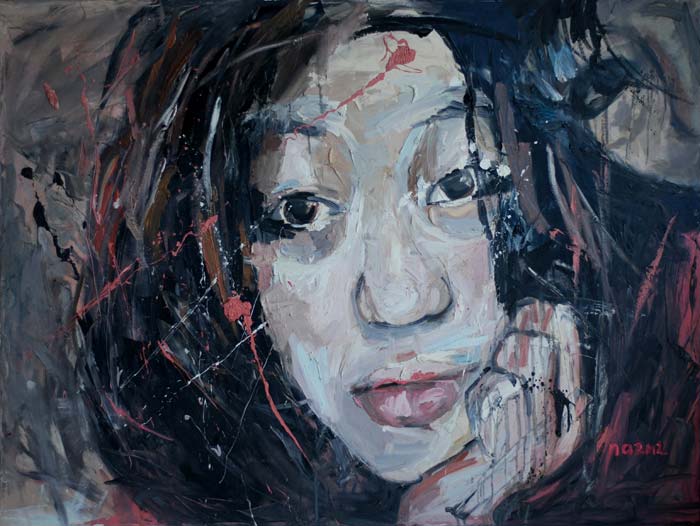 Nguyen Quynh Na - Untitled - Oil - 2012 - 120cm x 170cm