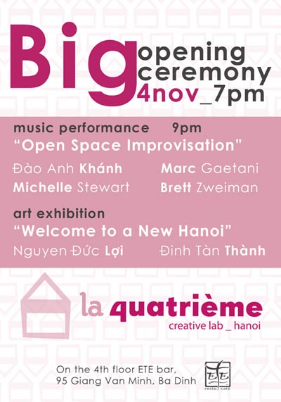 4uatrieme Gallery Opening Celebration