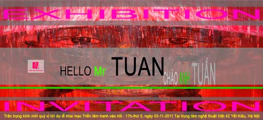 exhibition hello Mr Tuan