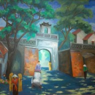 exhibition of landscape paintings