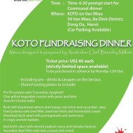 KOTO fundraising dinner