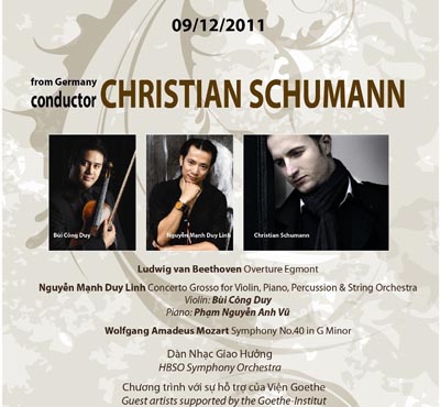concert with Christian Schumann