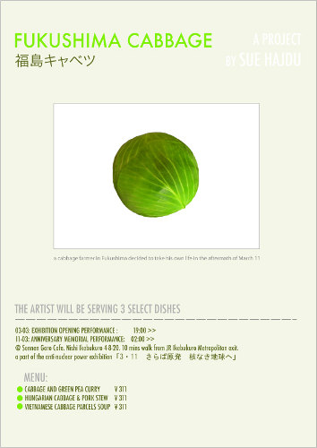 Fukushima Cabbage art project
