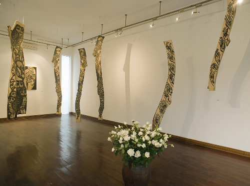 Ly Tran Quynh Giang woodcut 