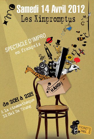 Improvisational Theatre Show Les Xinpromptus