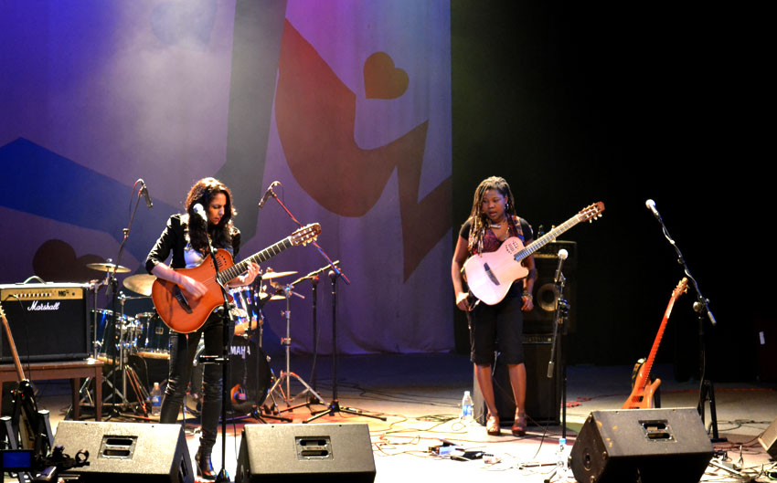 Manou Gallo Concert in Hanoi