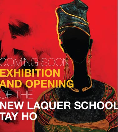 exhibition and opening new lacquerschool