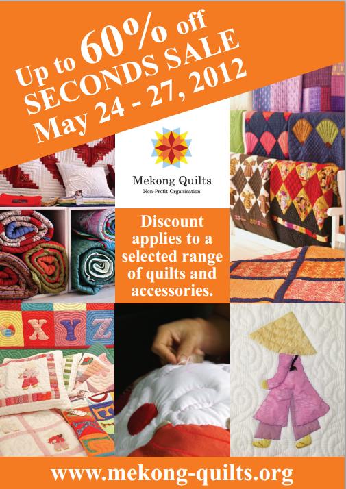 Mekong Quilts Annual 2nd Sales