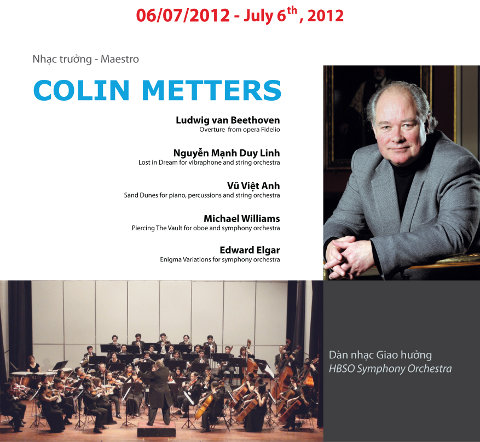 HCMC Concert with Colin Metters