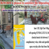 Opening of BOOKWORM TOO