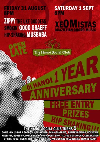 1 year anniversary-Hanoi Social Club