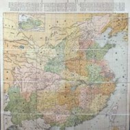 Old map of China