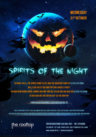 Halloween party - Spirits of the night