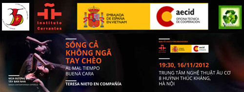 Spanish Contemporary Dance in Hanoi