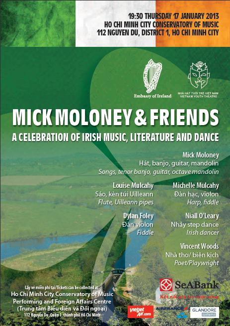 Mick Moloney Performance in HCMC
