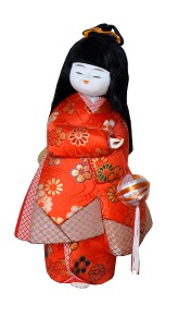 Búp bê Edo-kimekomi
