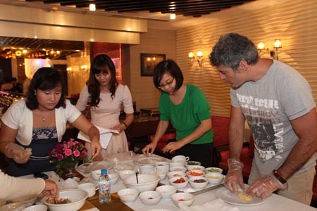 Silk Path Hotel - Cooking Class - Pizza making