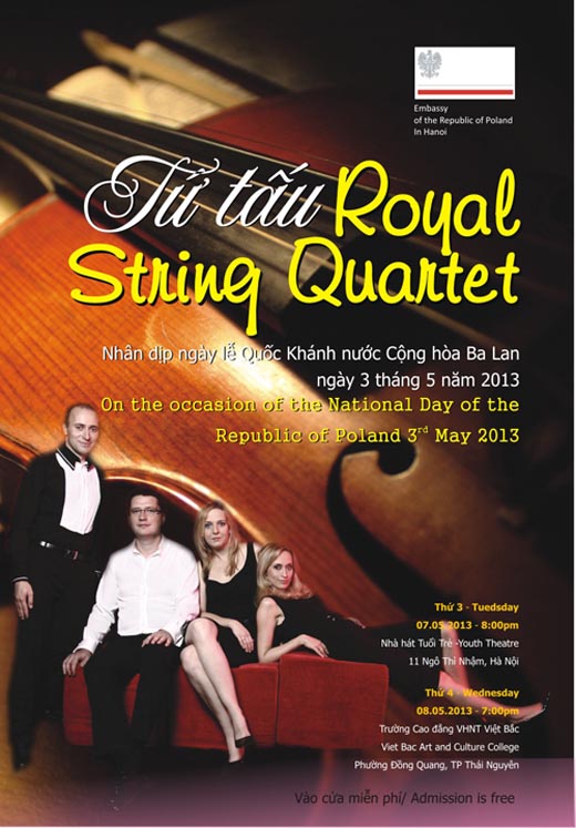 Concert with Royal String Quartet