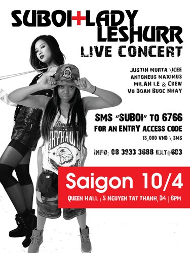 Suboi and Lady Leshurr Live Concert