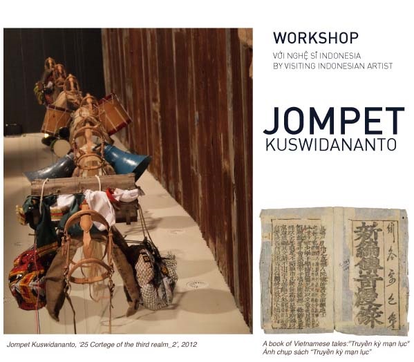 Workshop with Jompet Kuswidananto