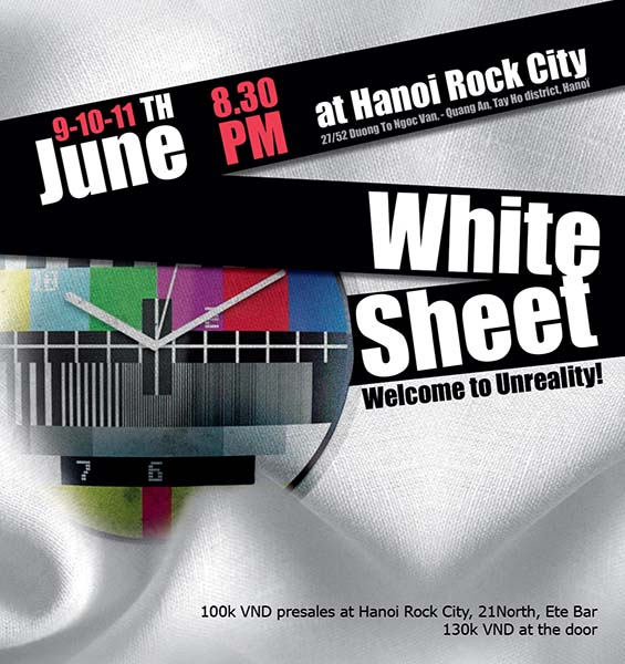 Theater Performance White Sheet