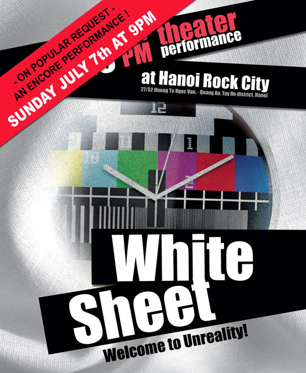 White Sheet Theater Performance HG