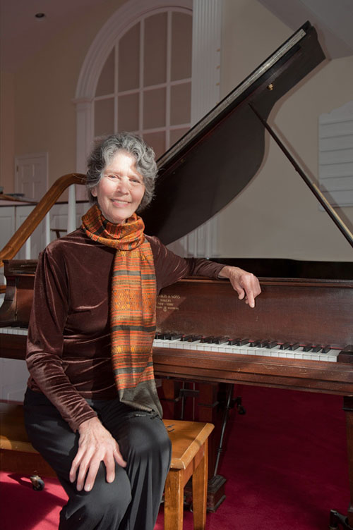 Pianist Anne Chamberlain