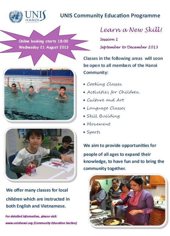 UNIS Community Education Program EN