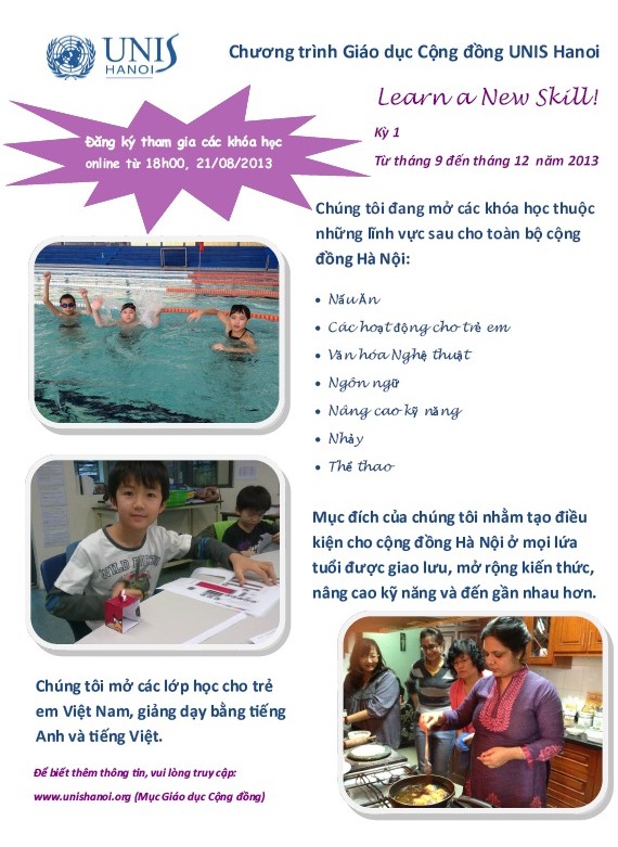 UNIS Community Education Program VN