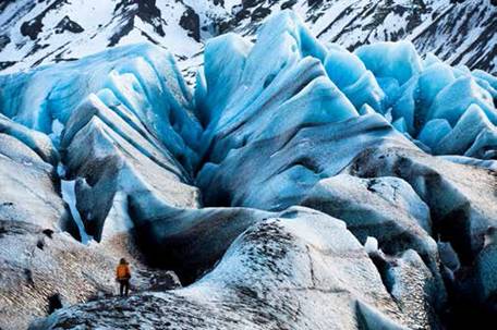 Chasing ice