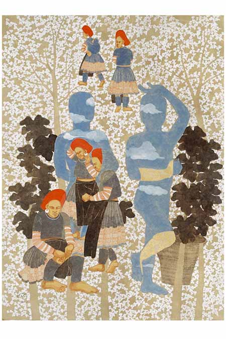 Dinh Thi Tham Poong's painting