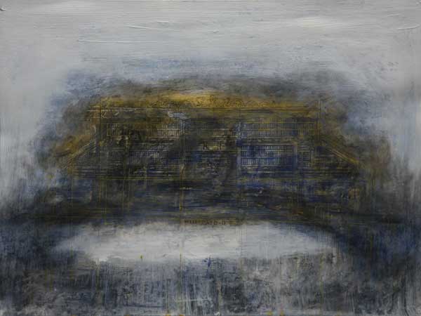 One painting in