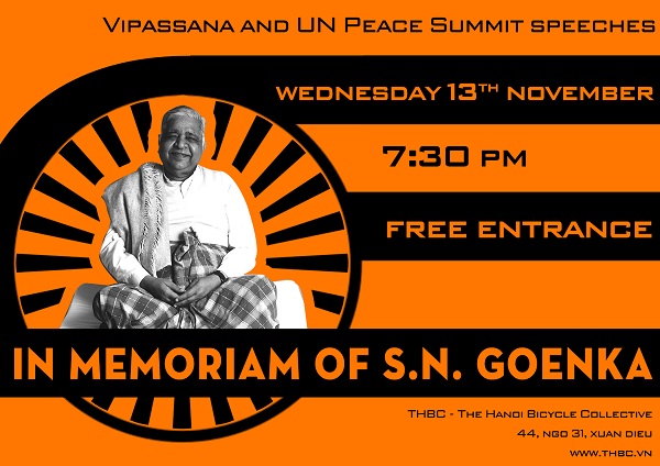 In Memoriam of S.N. Goenka (2)
