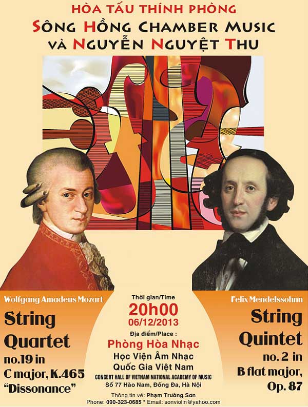 Song Hong Chamber Music+Nguyen Nguyet Thu