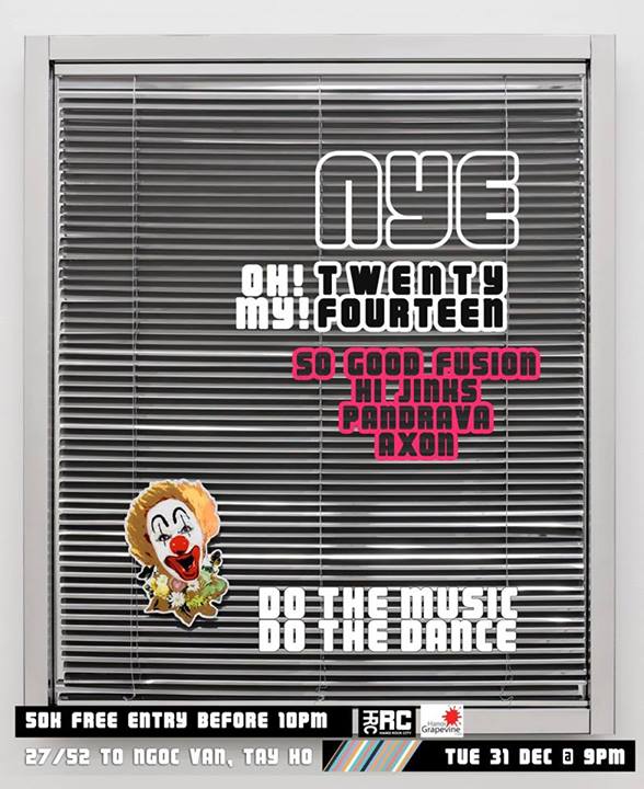 HRC NYE COUNTDOWN PARTY
