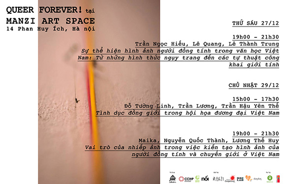 Last three events Queer Forever! festival