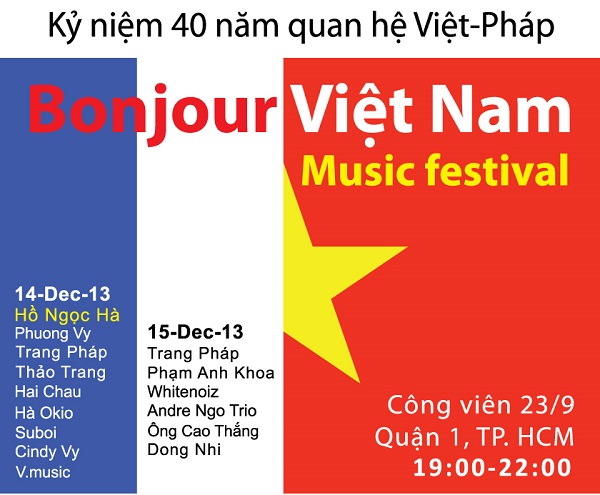 concert bonjour vietnam