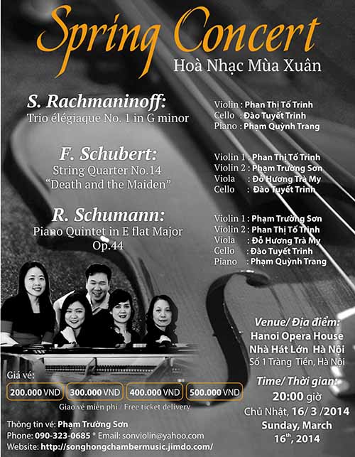 Spring Concert Song Hong