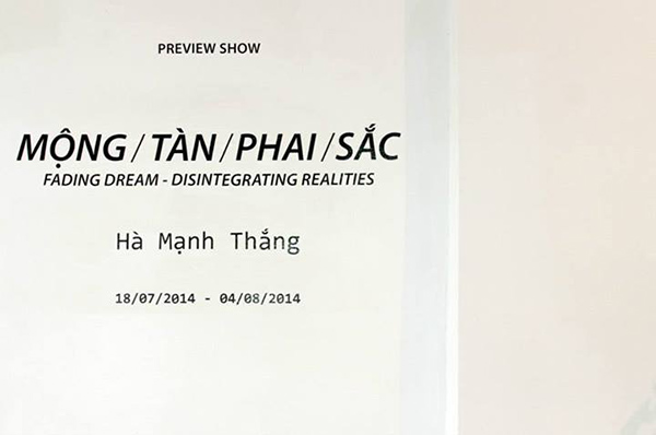 Fading Dream Disintegrating Realities- Ha Manh Thang 2