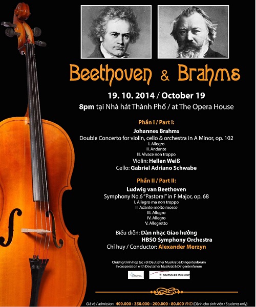 Concert Beethoven and Brahms