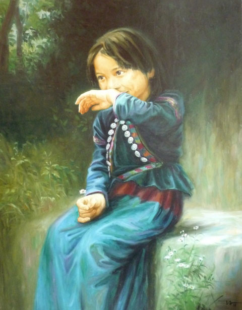 Confused-Le The Anh-Oil on canvas-70x90cm-$1000