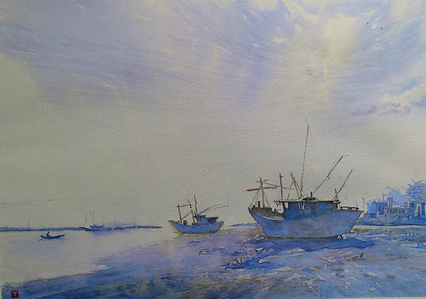 Early Morning - -oan Vpn T_i - Water Color