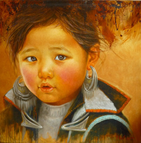 Sulk-Le The Anh-Oil on canvas-80x80cm-$1200