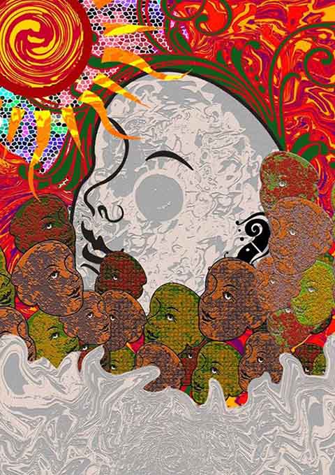 Artwork from Indonesia