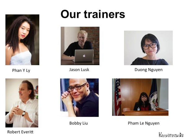 Knowmads-Hanoi-Team-3-Trainers
