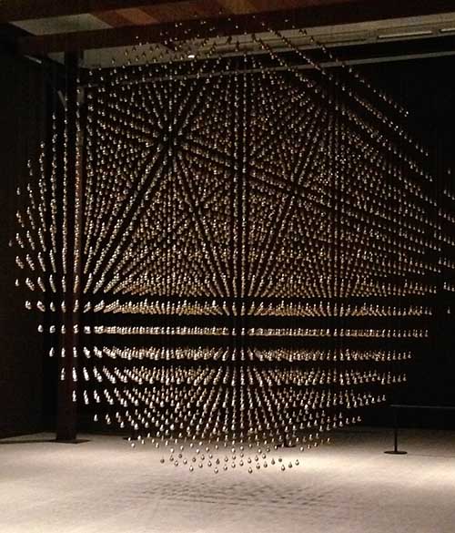 Arin Rungjang, Golden Teardrop 2013 Sculpture and video installation Sculpture: 320 x 500 x 400 cm; video duration: 30:00 mins Singapore Art Museum collection