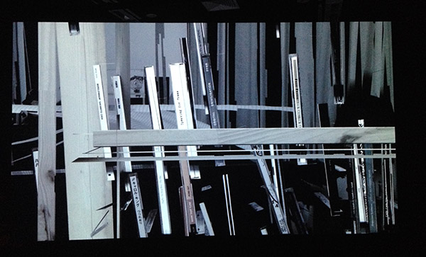 Go Watanabe - One place/ on "the room" 2013 Full HD 3D CG video installation  Duration 28:06 mins Collection of the Artist